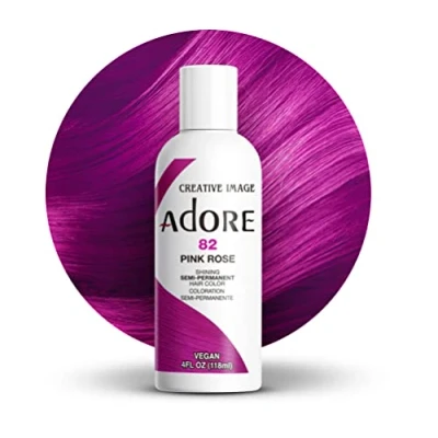 Abbildung von Adore Shining Semipermanente Haarfarbe, 82 Pink Rose