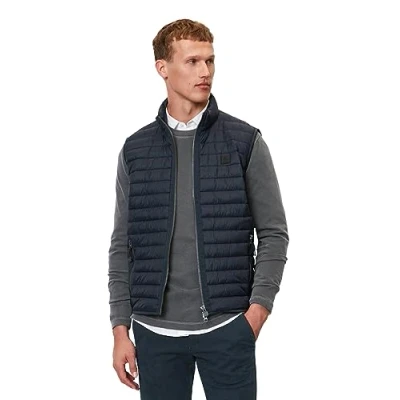 Abbildung von Marc O&#039;Polo MIT Wasserabweisender Weste, Herren, Größe: Large, Dark navy