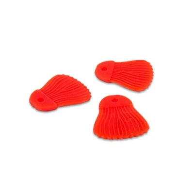 Abbildung von Fox Rage Predator Bait Fins Red Baitstopper, Köderflossen, Ködertuning, Ködersicherung, Köderfischhalterung
