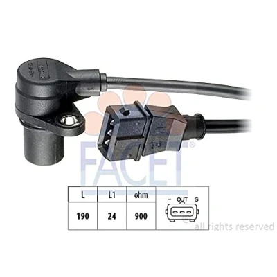 Abbildung von FACET 9.0180 Impulsgeber Made in Italy OE Equivalent LAND ROVER: Freelander I SUV, HONDA: CIVIC 6 Hatchback, Accord Limousine
