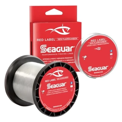 Abbildung von Seaguar Red Label Fluorocarbon Angelschnur, 1000 m, Unisex Erwachsene, 06RM1000, farblos, 6 Pounds