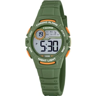 Abbildung von CALYPSO WATCHES Chronograph Junior Collection, Kinderuhr, Quarzuhr, Armbanduhr, digital, Datum, Stoppfunktion