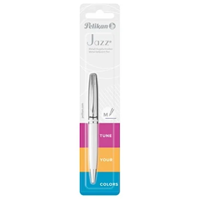 Abbildung von Pelikan 807135 Kugelschreiber Jazz Classic, weiß