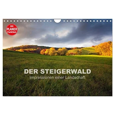 Abbildung von DER STEIGERWALD Impressionen einer Landschaft (Wandkalender 2025 DIN A4 quer), CALVENDO Monatskalender