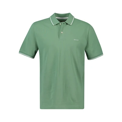 Abbildung von GANT Poloshirt, Herren, Größe: Medium, Kalamata green