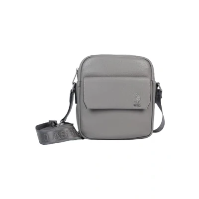 Abbildung von U.S. POLO ASSN. Umhängetasche Seattle Crossbody aus polyurethan, grau (20 X 5 24 cm)
