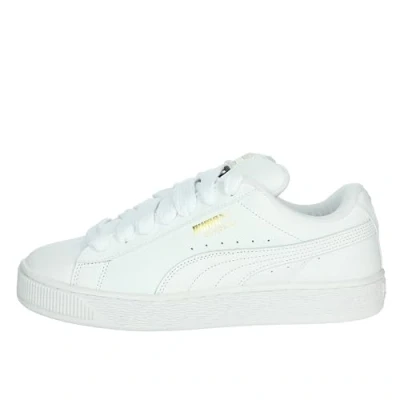 Abbildung von Puma Suede XL Leather Sneakers Unisex Schuhe Mit Colorful White/Vapor Gray Größe: 48