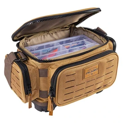 Abbildung von Plano Herren PLABG350 Tackle Bag, Khaki mit braunem und schwarzem Rand, 3500