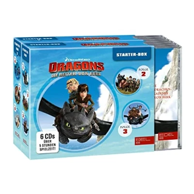 Abbildung von Dragons Die Reiter von Berk Starter Box 1 + 2 (1 6) Original Hörspiele zur TV Serie [6 CDs]