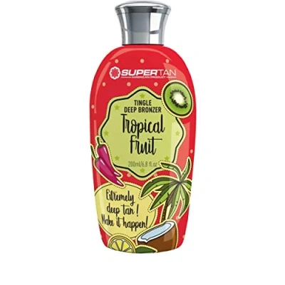Abbildung von SuperTan Sensations Tropical Fruits Tingle Deep Bronzer, 1er Pack (1 x 200 ml)