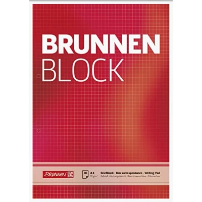 Abbildung von BRUNNEN Collegeblock 1052758 Block &quot;BRUNNEN Block&quot; A4 kariert