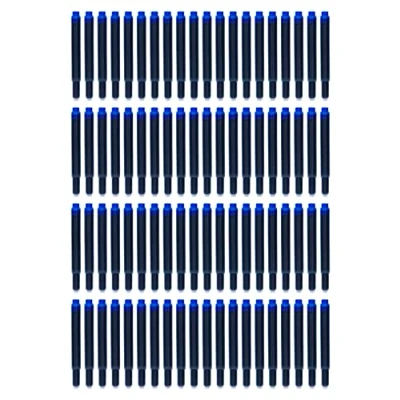 Abbildung von TSI Schreibwaren Tintenpatronen Universal 80er, königsblau für Füller (Lamy, Pelikan us Tintenpatrone