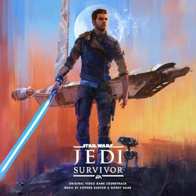 Abbildung von Stephen Barton &amp; Gordy Haab Star Wars Jedi: Survivor (Original Video Game Soundtrack) (Lightsaber Coloured) (2LP)