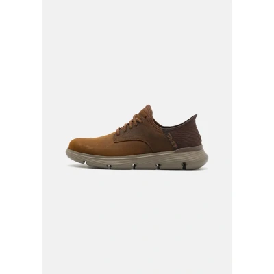 Abbildung von Skechers Wide Fit Garza Sneaker low, Herren, Größe: 45, Dark brown Schuhe