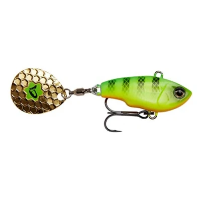 Abbildung von Savage Gear Fat Tail Spin 5.5cm 9gr Sinking Firetiger Spinner