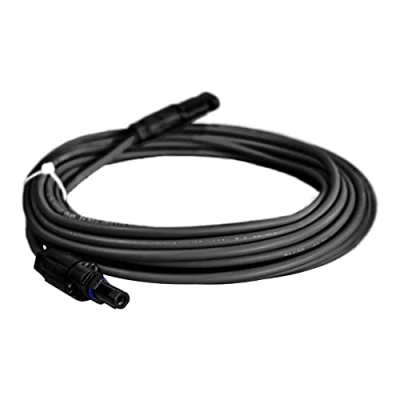 Abbildung von Solarkabel Verlängerungskabel 6mm² mit Solarsteckern SCHWARZ Länge 35m Solarpanel Adapterkabel ein Photovoltaik Verbindungskabel IP67 Wasserdichtem Stecker