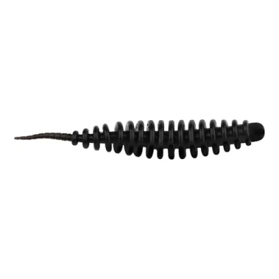Abbildung von Spro Kunstköder, Trout Master Worm 6,5cm 8 Pcs. Black Gummiköder