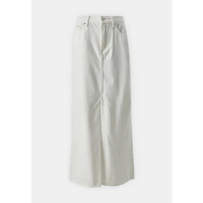 Abbildung von G Star Viktoria LONG Skirt Maxirock, Damen, Größe: 29, Chalk