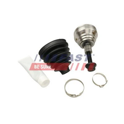Abbildung von FAST FT25545 Gelenksatz Vorderachse links, rechts, radseitig TPE (thermoplastischer Elastomer) VOLKSWAGEN: Golf 5 Schrägheck