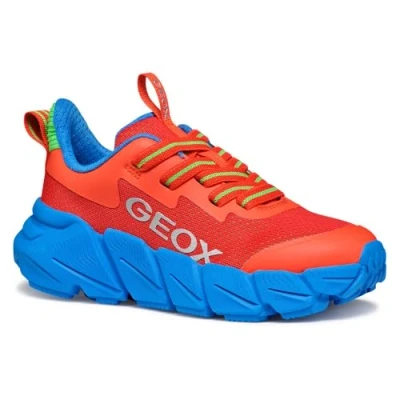 Abbildung von Geox Flexyper Sneaker low für Kinder, Größe: 31, Rot Schuhe