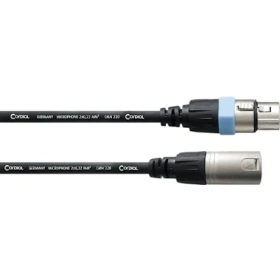 Abbildung von CORDIAL Kabel micro XLR 5 m MICROPHONE Essentials symmetrisch Rean