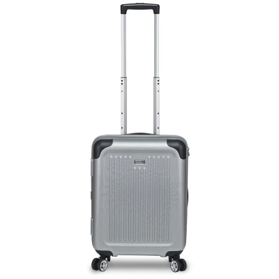 Abbildung von Stratic Stripe Trolley S Silver Koffer mit 4 Rollen
