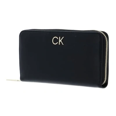 Abbildung von Calvin Klein Relock SLIM Wallet Geldbörse, Damen, Größe: One Size, Black