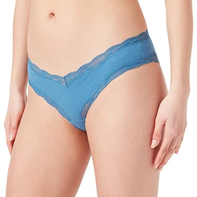 Abbildung von Triumph Natural Spotlight Hipster Slip, Damen, Größe: 44, Liberty blue