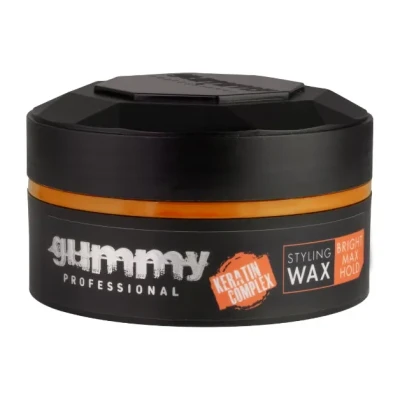 Abbildung von Gummy Professional Haarwachs 3x Haarstyling Wax Hair Bright Max Hold 150ml, 3 tlg.