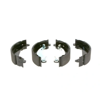 Abbildung von BOSCH 0 986 487 556 Bremsbacken 180 42 RENAULT: CLIO 2, 2 Kasten, Logan 1, DACIA: Sandero I, I Limousine