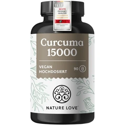 Abbildung von Curcuma 15000 90 Kapseln Nature Love St