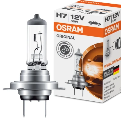 Abbildung von OSRAM 64210 Glühlampe, Fernscheinwerfer H7 12V 55W 3200K Halogen VOLKSWAGEN: Tiguan I, Golf 5 Variant, Passat B7 OPEL: Astra H Schrägheck
