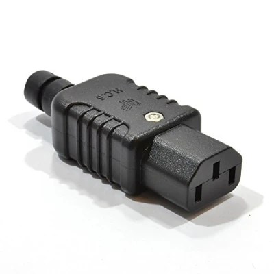 Abbildung von Heavy Duty Rewireable IEC C13 Weiblich Inline Buchse Stecker 10a 250V [C13 Female]