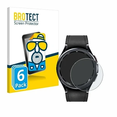 Abbildung von BROTECT Entspiegelungs Schutzfolie für Samsung Galaxy Watch 6 Classic (47 mm) (6 Stück) Matte Displayschutz Folie, Anti Reflex, Fingerprint