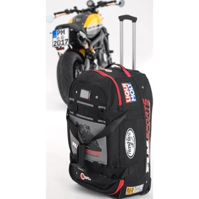 Abbildung von QBag Reisetasche 01 Sponsor 120 Liter Stauraum schwarz