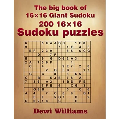 Abbildung von The big book of 16 x Giant Sudoku: 200 Sudoku Puzzles