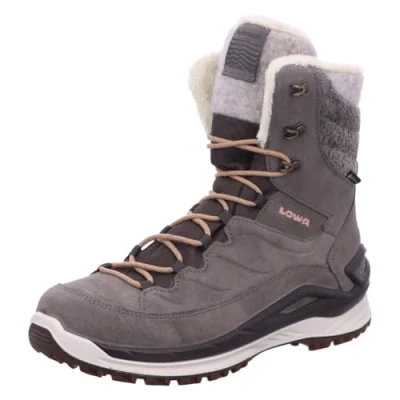 Abbildung von Lowa Calceta EVO GTX Snowboot/Winterstiefel, Damen, Größe: 38, Stein/biscuit Schuhe
