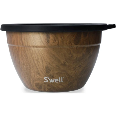 Abbildung von Swell Salatschüssel &quot;Swell Onyx Salad Bowl Kit, 1.9L&quot;, 3 tlg., aus Edelstahl, Therma Technologie, vakuumisolierten Außenschale