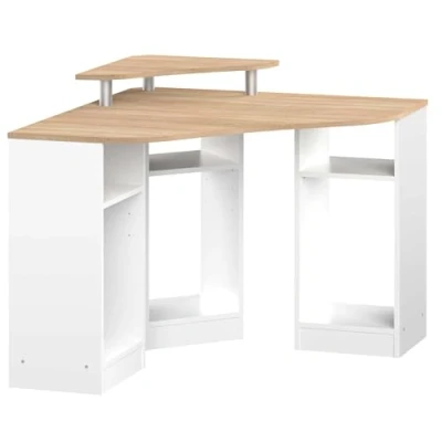 Abbildung von TemaHome Schreibtisch &quot;Corner&quot;, Melamingestell, Tischplatte in untersch. Farbvarianten, Breite 94 cm