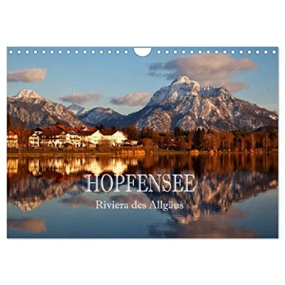 Abbildung von Hopfensee Riviera des Allgäus (Wandkalender 2025 DIN A4 quer), CALVENDO Monatskalender