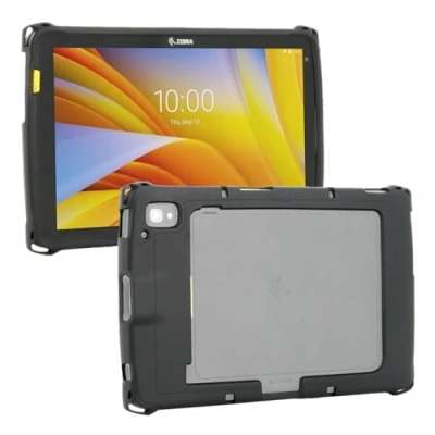 Abbildung von Mobilis Verstärkte Schutzhülle für Zebra Tablet ET40 ET45 10&quot;, Stoßfest Hülle kompatibel mit Zubehör, Recycelte Materialien, Schwarz