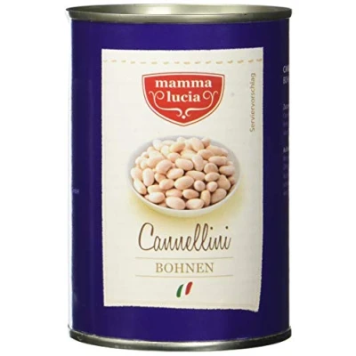 Abbildung von mamma lucia Cannellini Bohnen, 12er Pack (12 x 425 ml)