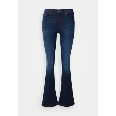 Abbildung von b.young Bylola Byluni Flare Flared Jeans, Damen, Größe: 29, Dark ink