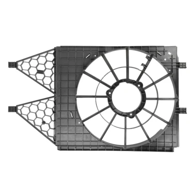 Abbildung von TYC 837 0033 1 Halter, Kühlerlüfter SKODA: Fabia 2 Schrägheck, Roomster, VOLKSWAGEN: Polo V Schrägheck