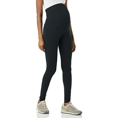 Abbildung von Amazon Essentials Damen Schwangerschafts Leggings, Schwarz, XXL