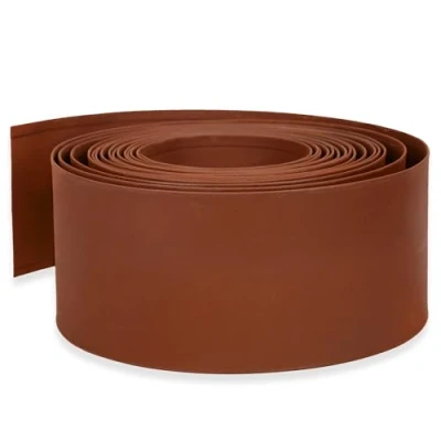 Abbildung von UNUS GARDEN Rasenkante Beeteinfassung Rostoptik 14x500 cm, LxH: 500x14 14 cm hoch Metall