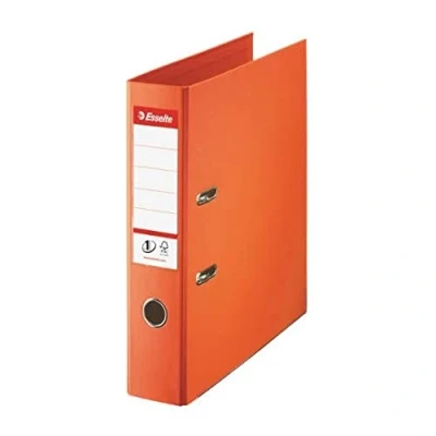 Abbildung von Esselte DIN A4 Ordner, Orange, 72 mm Rückenbreite, Kunststoff, 1er Pack, 811340
