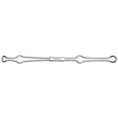 Abbildung von Veloflex Drahtniederhalter silber