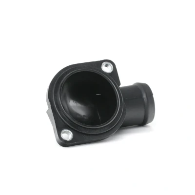 Abbildung von TOPRAN 107 307 Flansch Kunststoff mit Dichtung VOLKSWAGEN: GOLF 2, TRANSPORTER 4 Bus, Passat B3/B4 Variant, AUDI: 80 B3, B2, 100 C3 Limousine