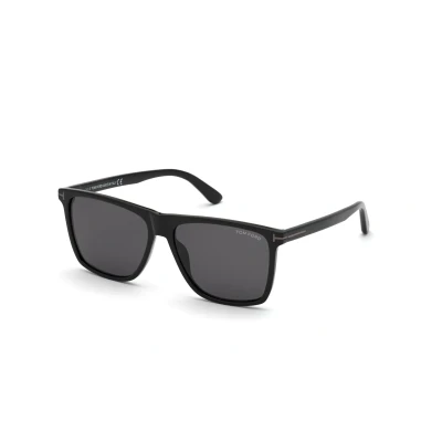 Abbildung von TOM FORD Herren FT0832 N FLETCHER 01A Gläser SONNENBRILLEN Acetat Schwarz Grau Quadratisch Normal